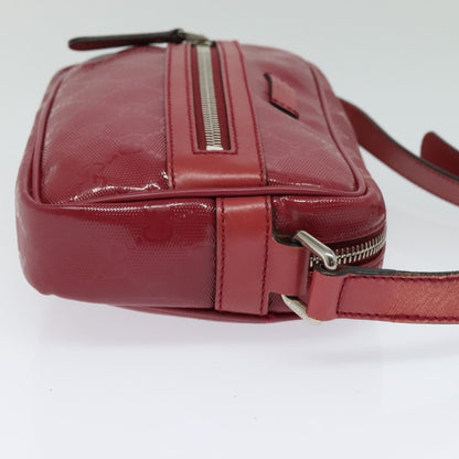 Gucci Zip Messenger Bag (Outlet) Canvas, RED, CANVAS, Shoulder bag