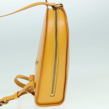 Louis Vuitton Mabillon Backpack Epi Leather, Yellow, Leather, Backpack