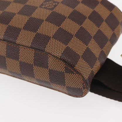 Louis Vuitton Geronimos Waist Bag Damier, Brown, Canvas, Shoulder Bag