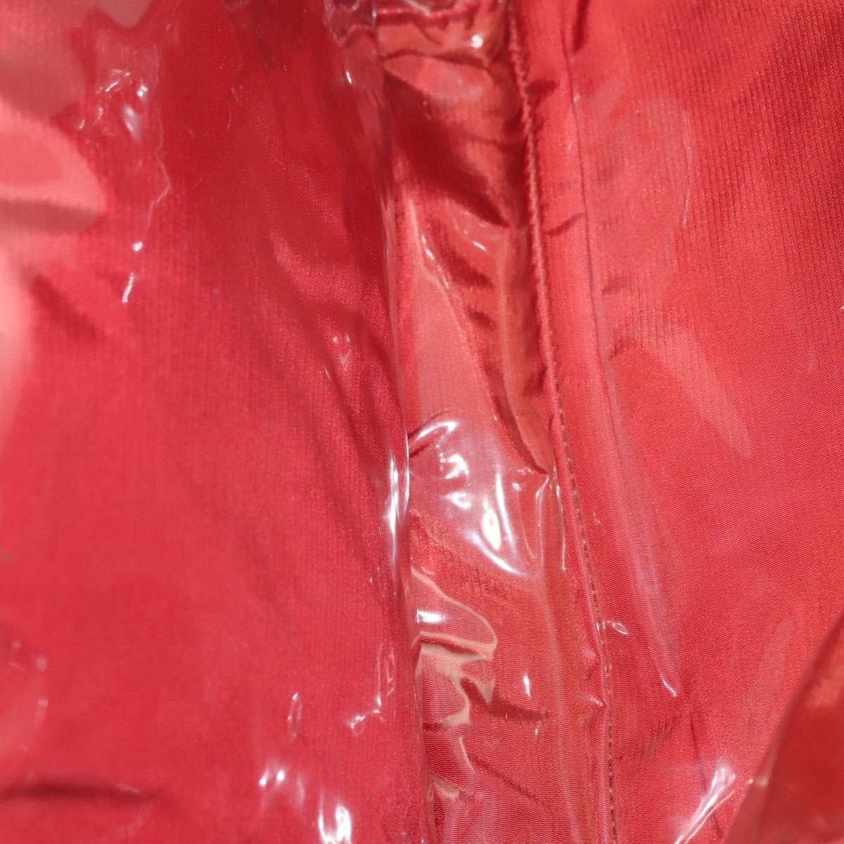 Chanel Travel Line Boston Bag Printed Nylon, BLACK, NYLON, Travel bag