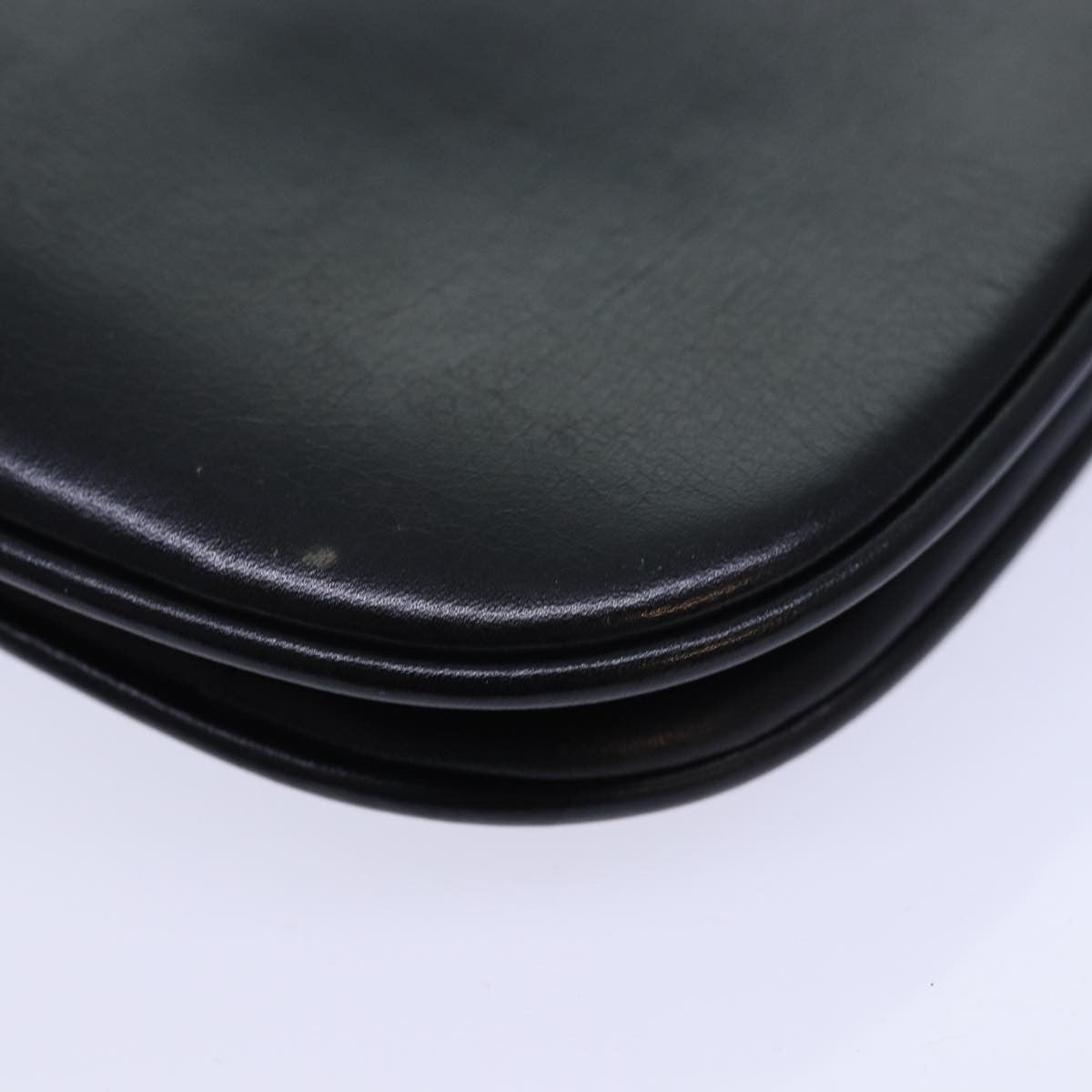 Bally Vintage Shoulder Bag Leather, Black, Leather, Shoulder Bag