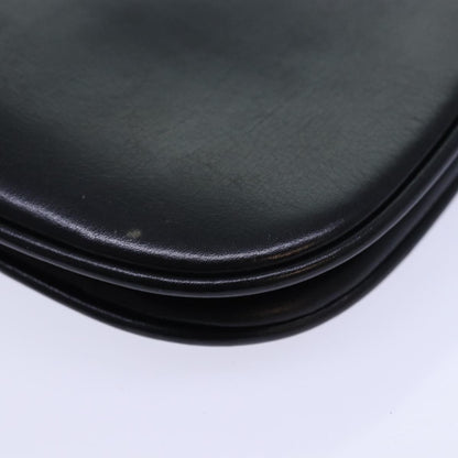 Bally Vintage Shoulder Bag Leather, Black, Leather, Shoulder Bag