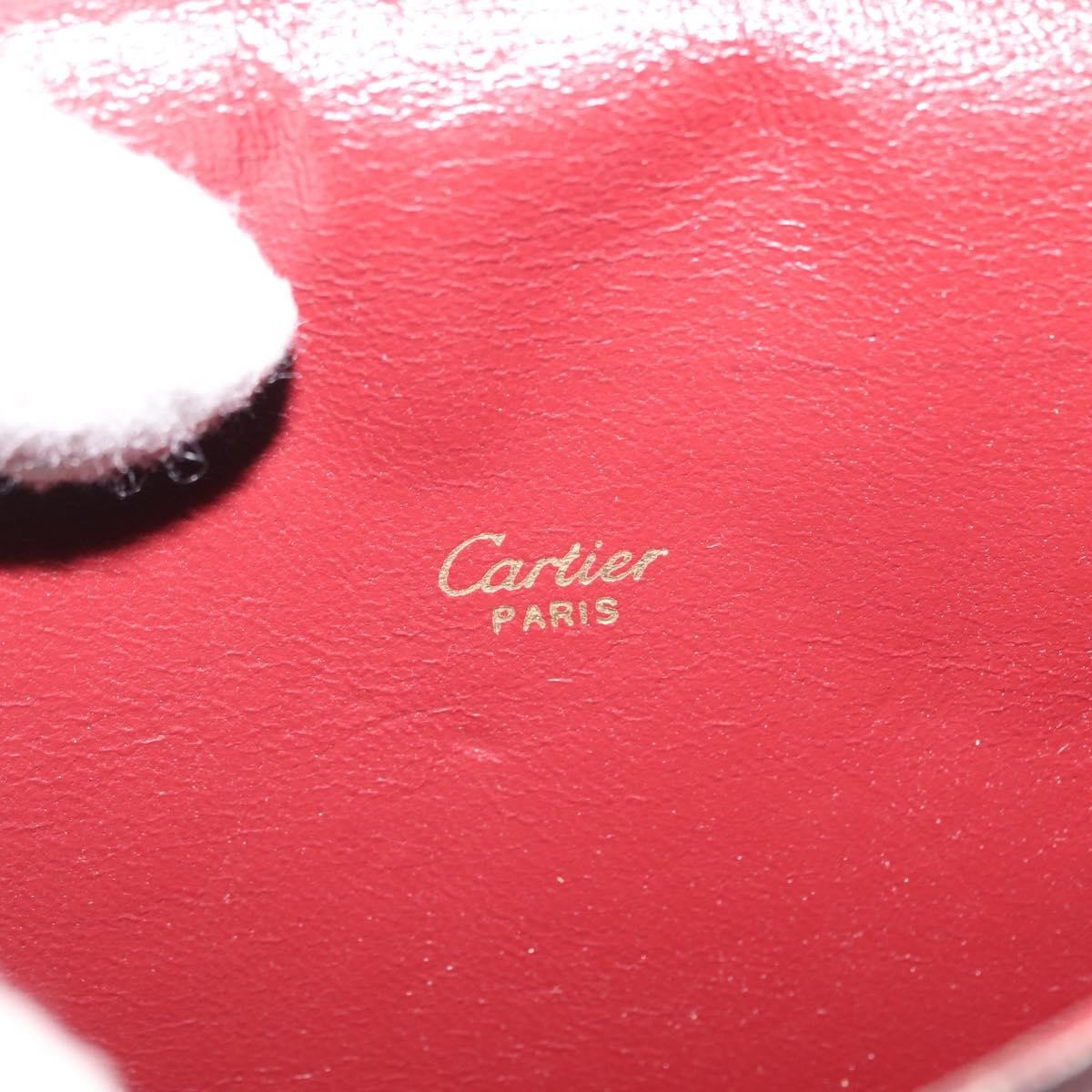 cartier Must de Cartier Shoulder Bag Leather, BURGUNDY, LEATHER, Shoulder bag