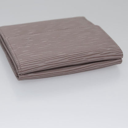 Louis Vuitton Elise Wallet Epi Leather, PURPLE, LEATHER, Wallets