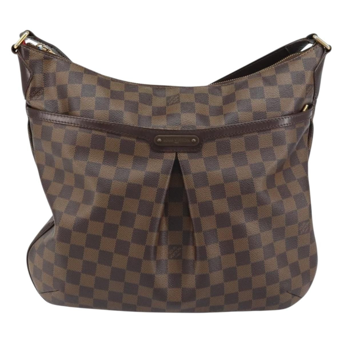 Louis Vuitton Bloomsbury Handbag Damier, Brown, Canvas, Handbag