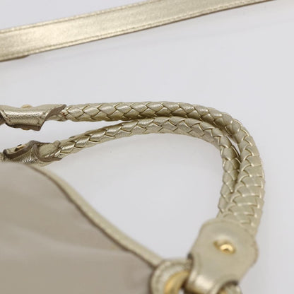 Salvatore Ferragamo Vintage Top handle handbag Nylon, BEIGE, NYLON, Tote bag