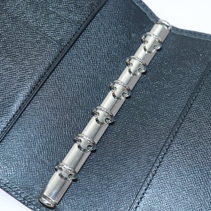 Louis Vuitton Agenda Cover Epi Leather, BLACK, LEATHER, Toiletry Case