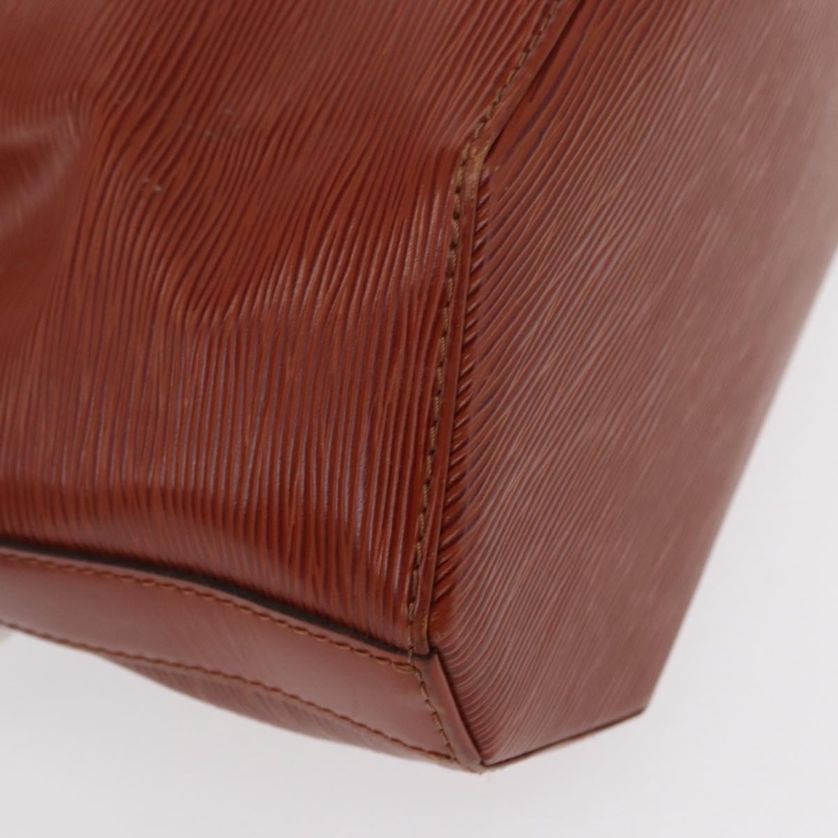 Louis Vuitton Vintage Sac d'Epaule Handbag Epi Leather, BROWN, LEATHER, Shoulder bag
