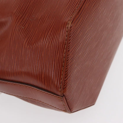 Louis Vuitton Vintage Sac d'Epaule Handbag Epi Leather, BROWN, LEATHER, Shoulder bag