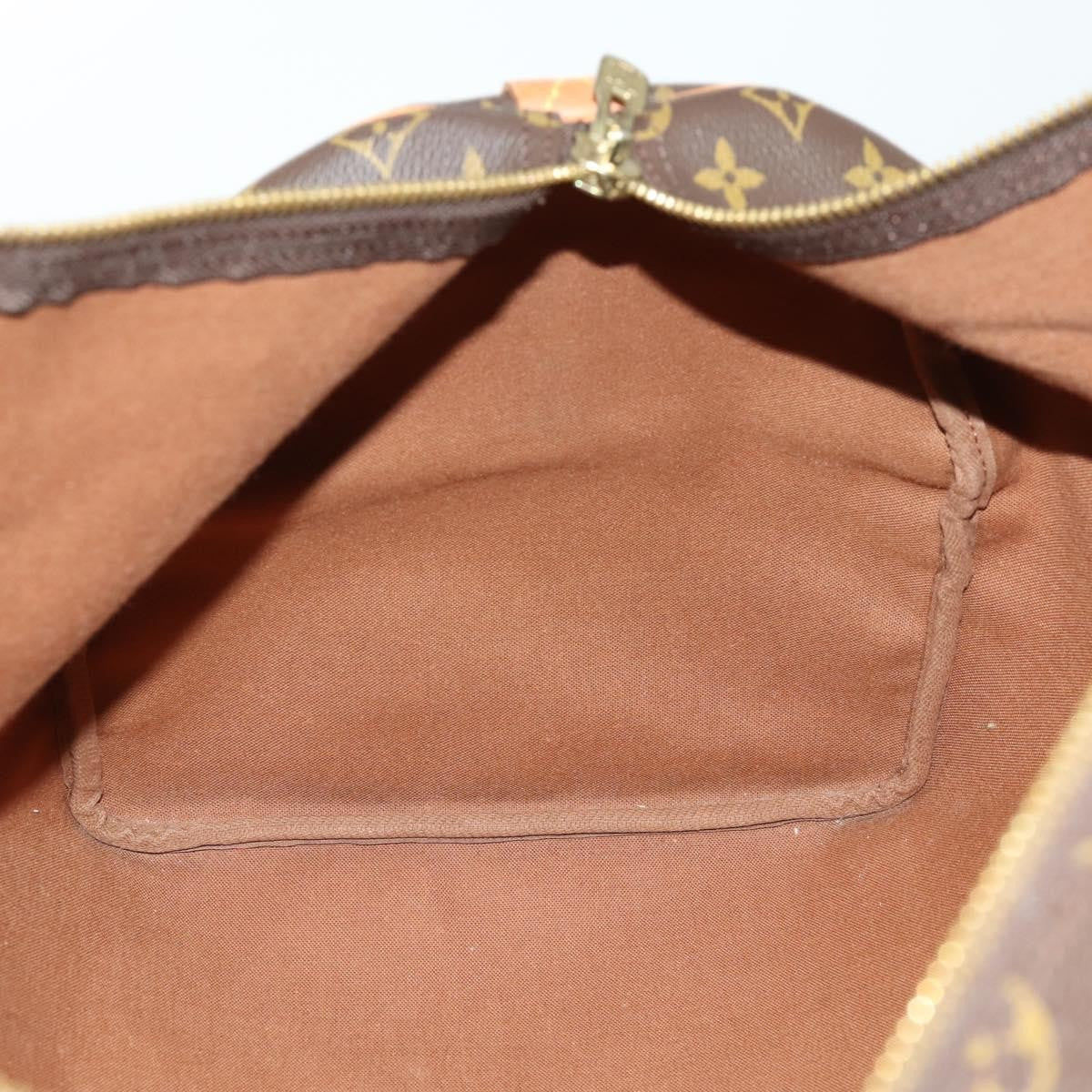 Louis Vuitton Keepall Bag Monogram Canvas, BROWN, CANVAS, Travel bag