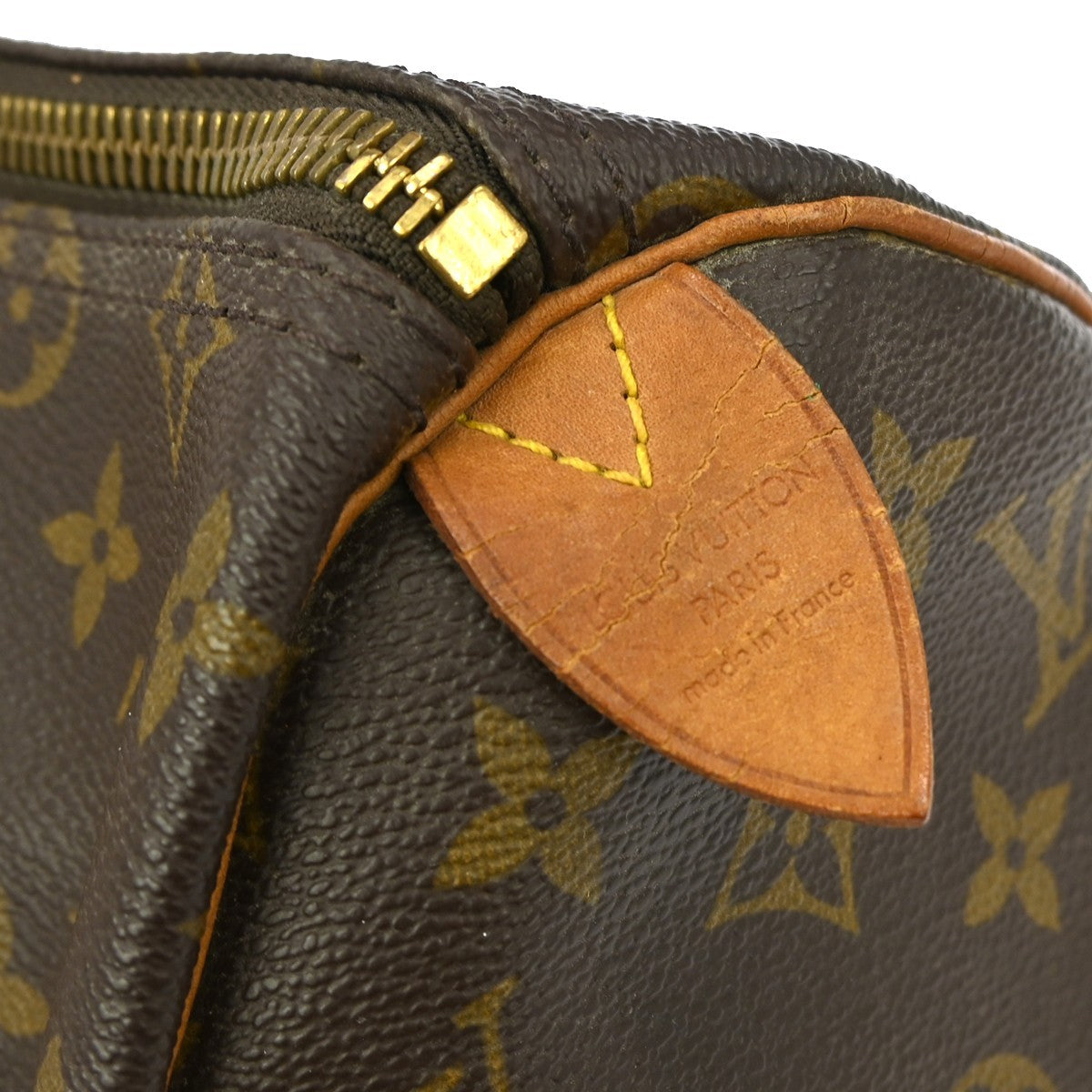 Louis Vuitton Keepall Bag Monogram Canvas, BROWN, CANVAS, Travel bag