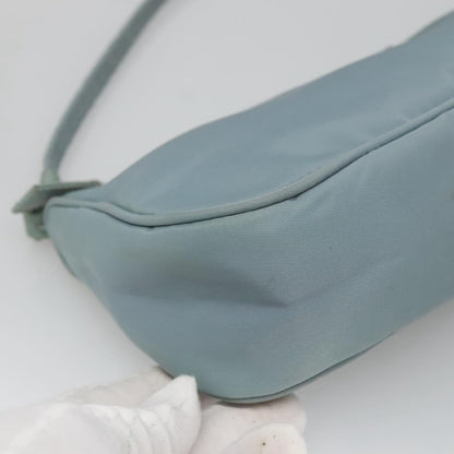 Prada Pochette Shoulder Bag Tessuto, BLUE, NYLON, Clutche & pouche