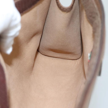 Gucci Vintage old clutch Canvas, BEIGE, PVC, Clutche & pouche