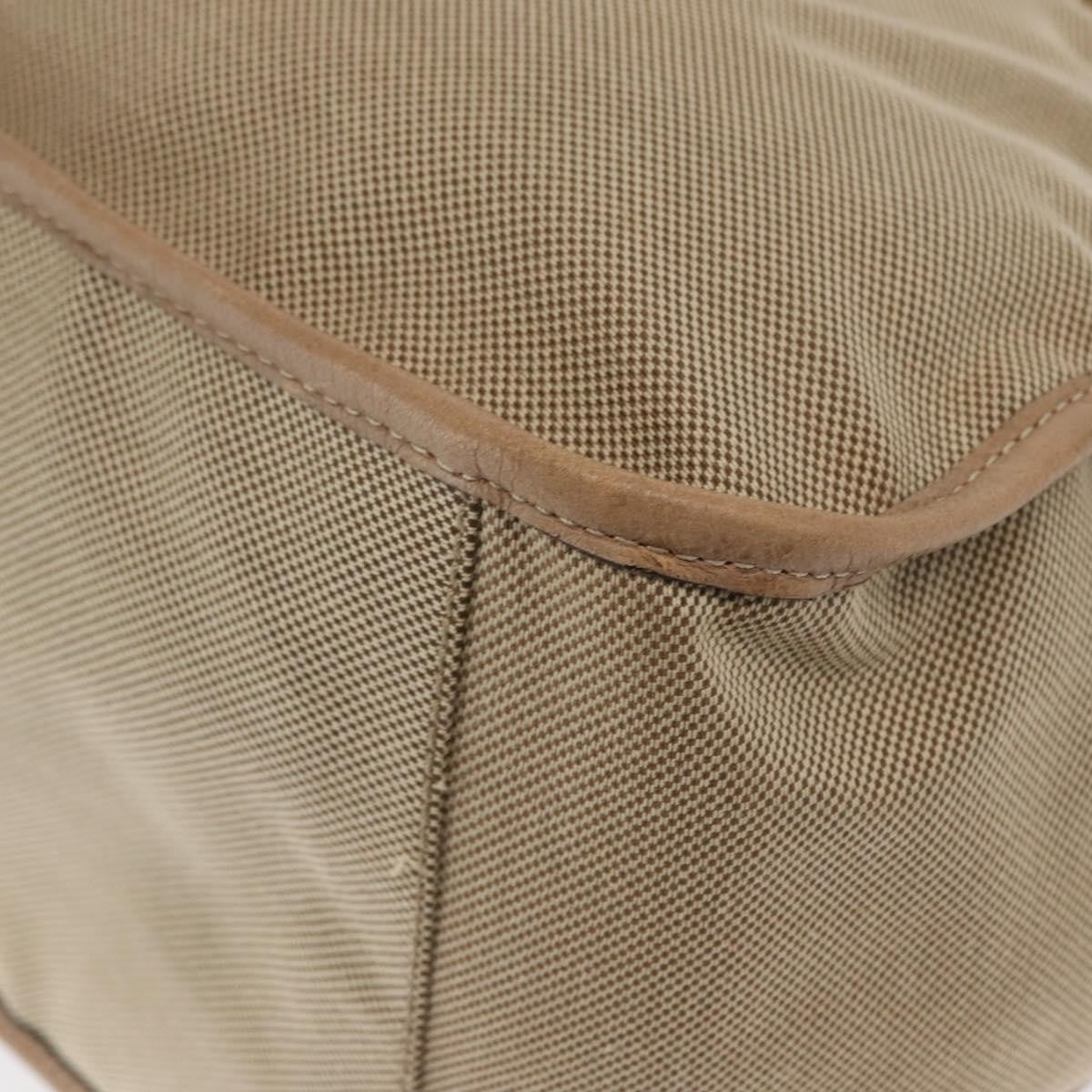 Chloe Harley Handbag Canvas with Leather, BEIGE, CANVAS, Handbag