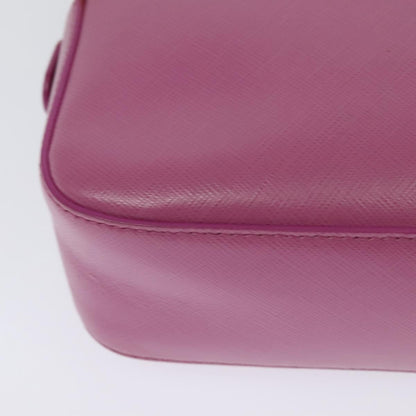 Salvatore Ferragamo Vara Chain Flap Shoulder Bag Leather, PINK, LEATHER, Shoulder bag