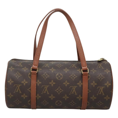 Louis Vuitton Papillon Handbag Monogram Canvas, BROWN, CANVAS, Handbag