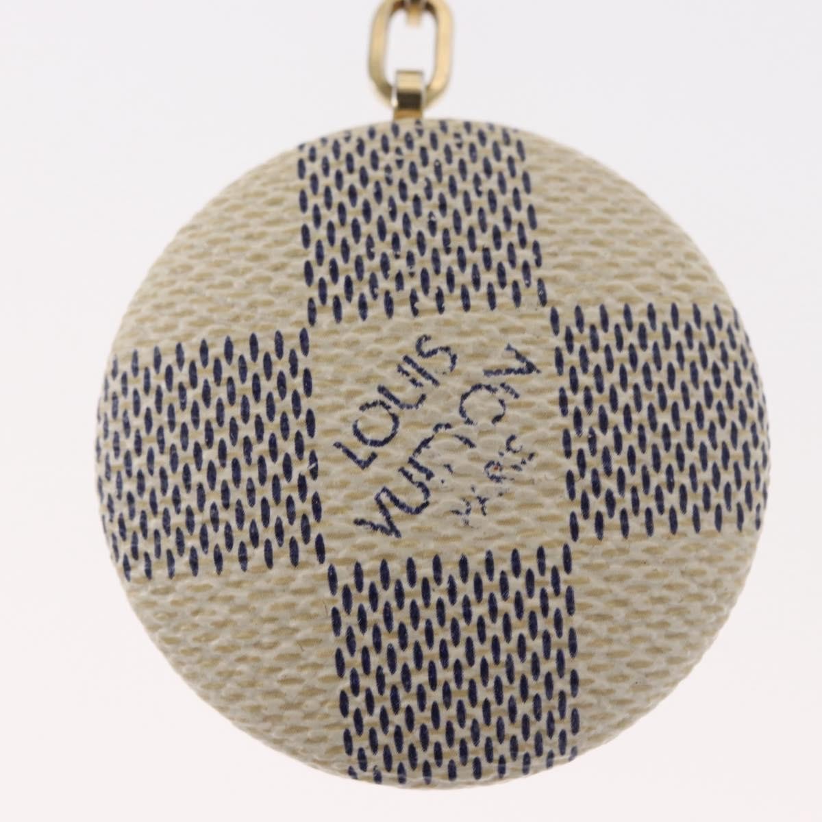 Louis Vuitton Astropill LED Keychain Damier, WHITE, CANVAS, Charms and Keychains