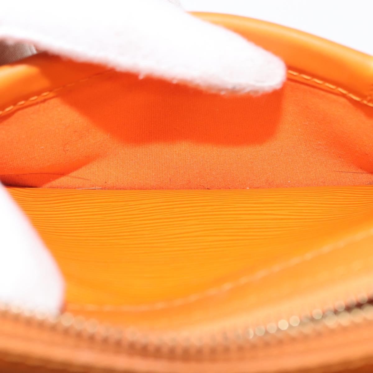 Louis Vuitton Danura Handbag Epi, ORANGE, LEATHER, Handbag