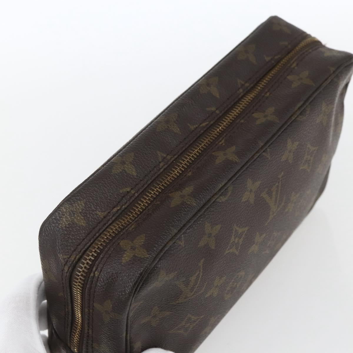 Louis Vuitton Trousse Toilette Monogram Canvas, BROWN, CANVAS, Clutche & pouche