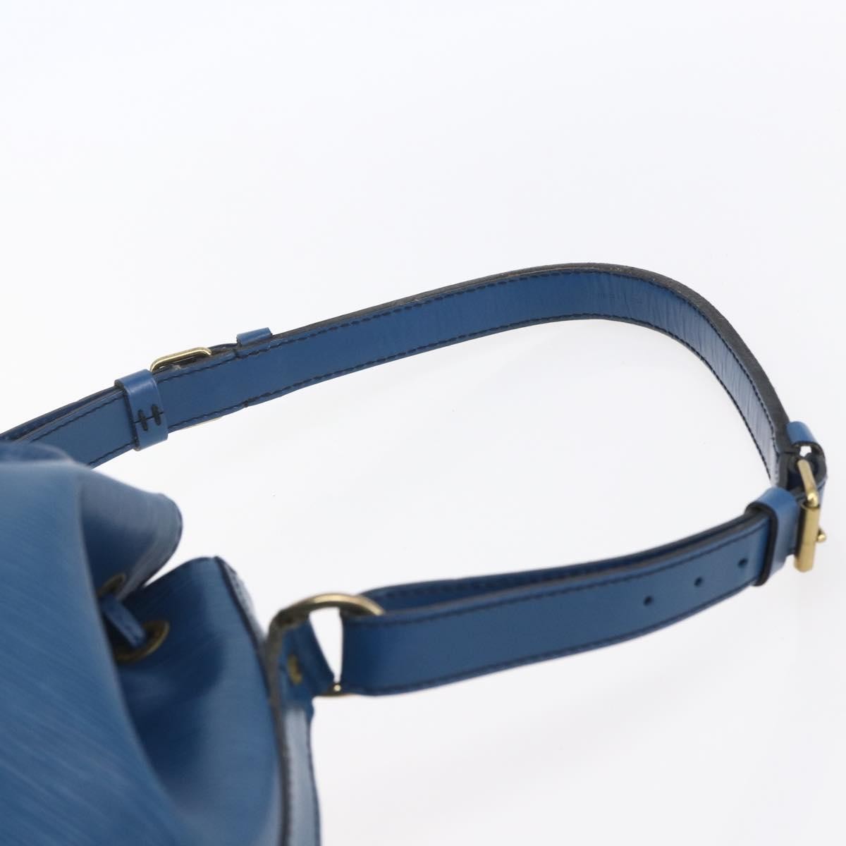 Louis Vuitton Noe Handbag Epi Leather, BLUE, LEATHER, Shoulder bag
