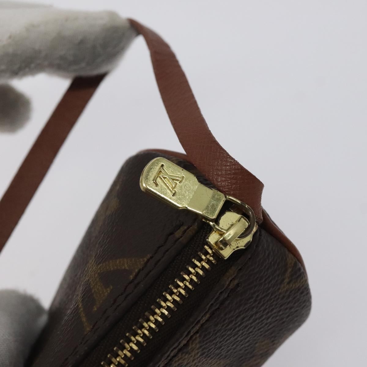 Louis Vuitton Papillon Pochette Monogram Canvas, BROWN, CANVAS, Handbag