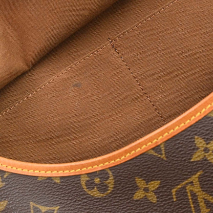 Louis Vuitton Saumur Messenger Bag Monogram Canvas, Brown, Canvas, Handbag