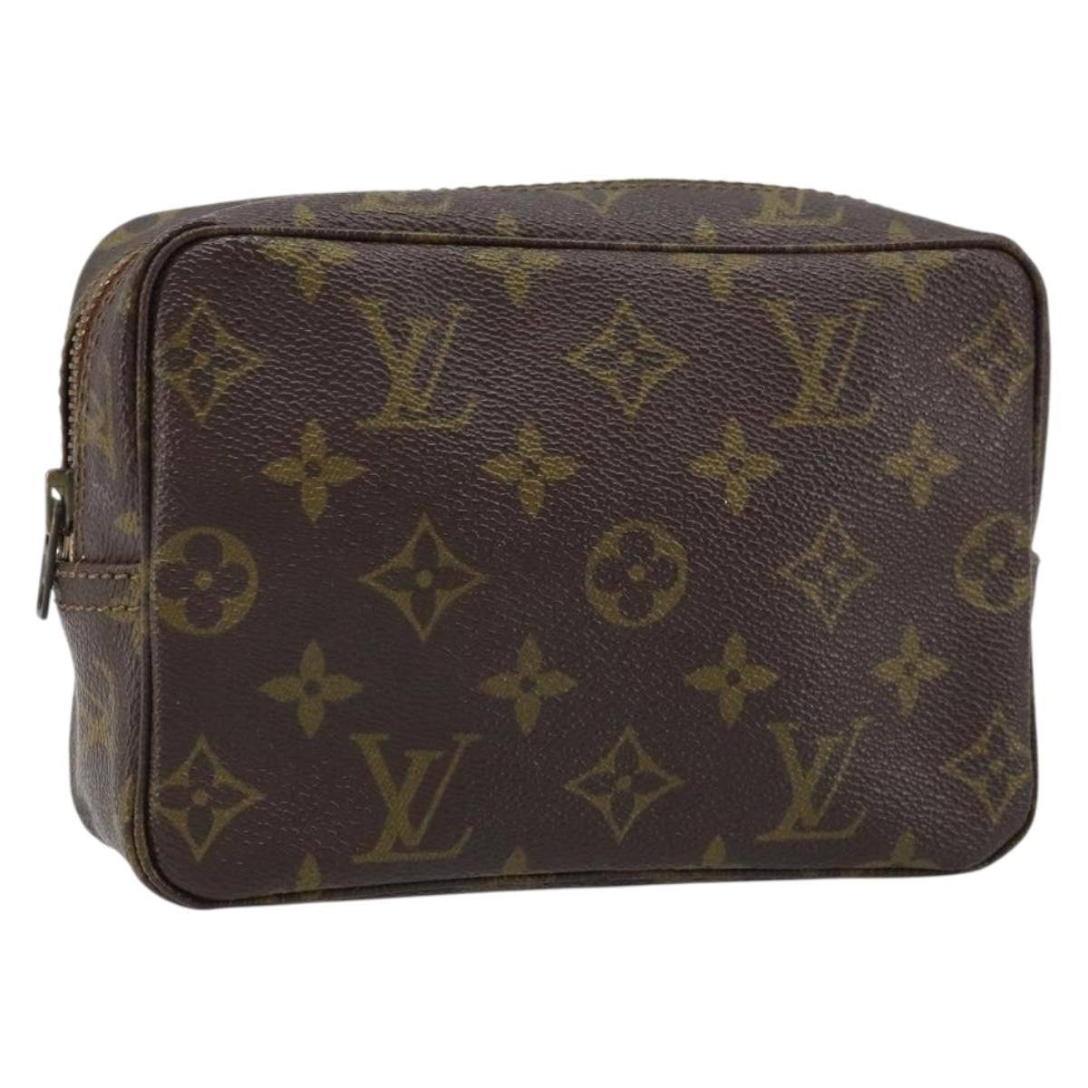 Louis Vuitton Trousse Toilette Monogram Canvas, BROWN, CANVAS, Clutche & pouche