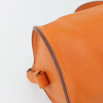 Hermes Sac Doremi Bag Leather, Orange, Leather, Shoulder Bag