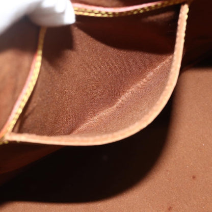 Louis Vuitton Alma Handbag Monogram Canvas, Brown, Canvas, Handbag