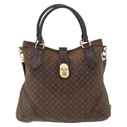 Louis Vuitton Elegie Handbag Monogram Idylle, BLACK, CANVAS, Handbag