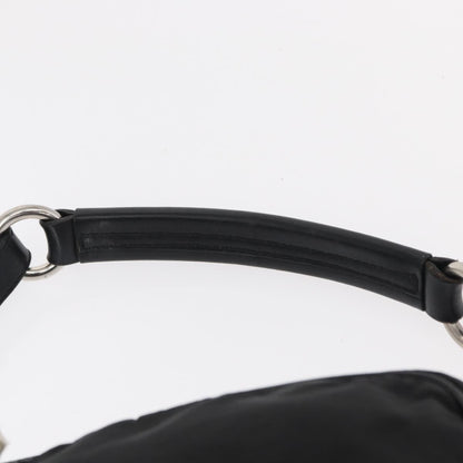 Prada Vintage Shoulder Bag Tessuto, BLACK, NYLON, Shoulder bag
