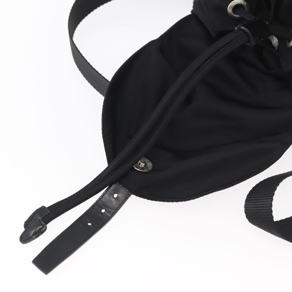 Prada Sac à dos Re-nylon nylon, Black, Nylon, Backpack