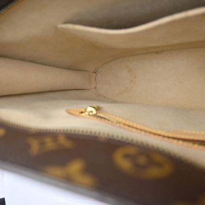 Louis Vuitton Babylone Handbag Monogram Canvas, BROWN, CANVAS, Shoulder bag