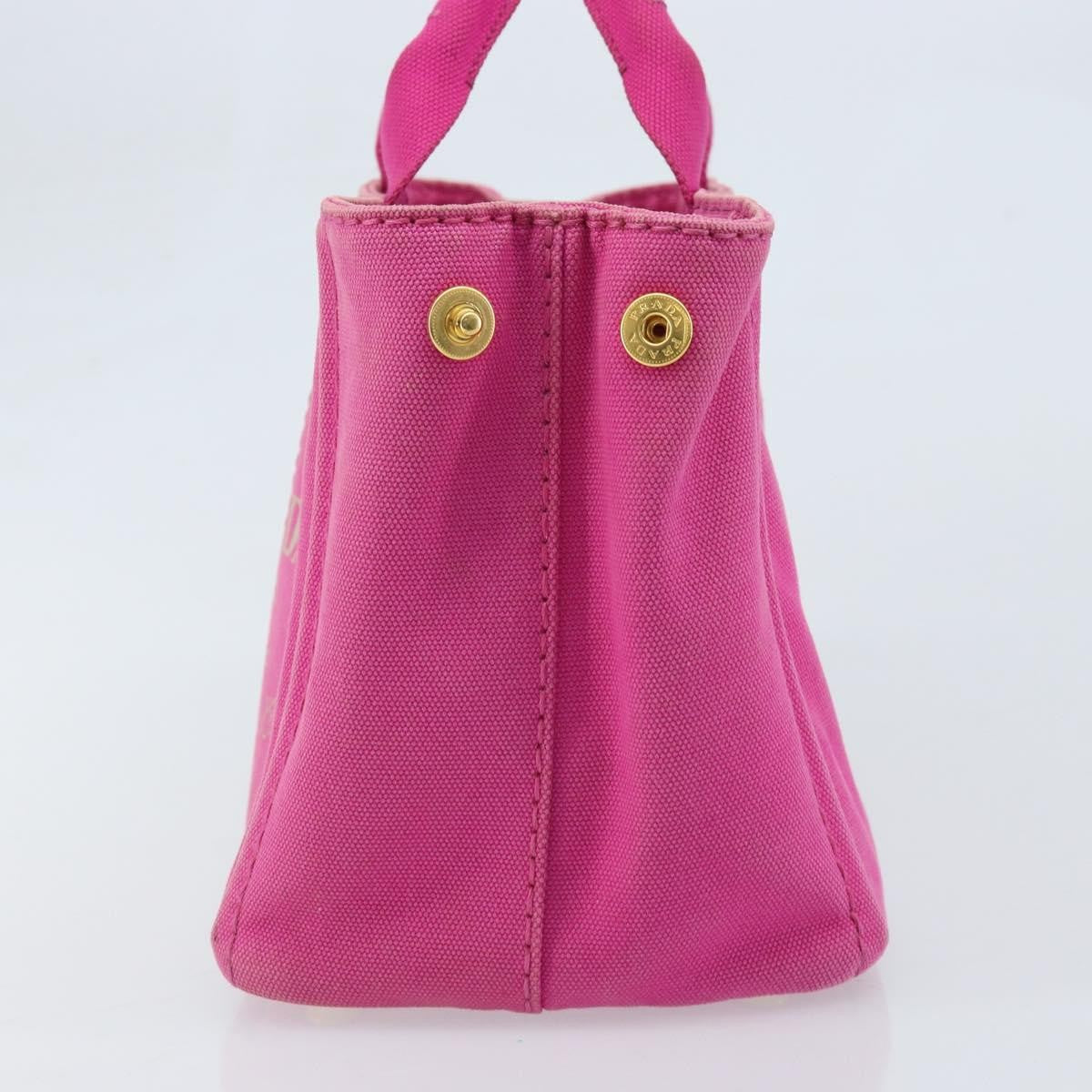 Prada Canapa Tote Canvas, Pink, Canvas, Tote Bag