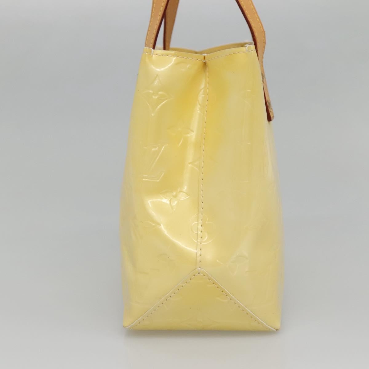 Louis Vuitton Reade Handbag Monogram Vernis, ECRU, PATENT_LEATHER, Handbag