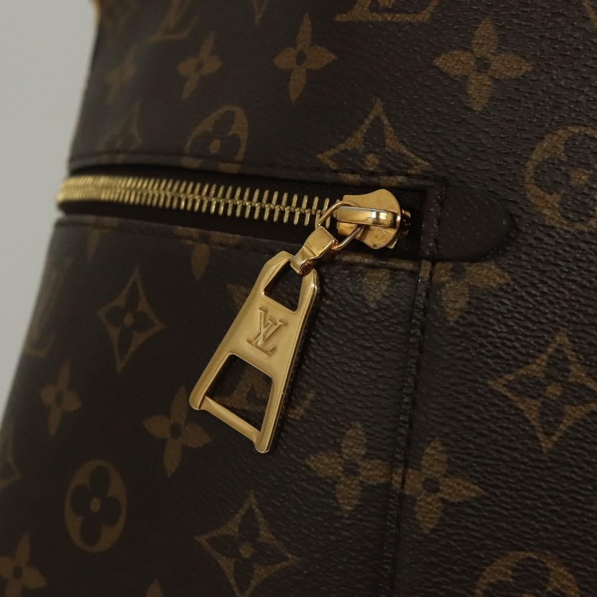 Louis Vuitton Melie Handbag Monogram Canvas, BROWN, CANVAS, Shoulder bag