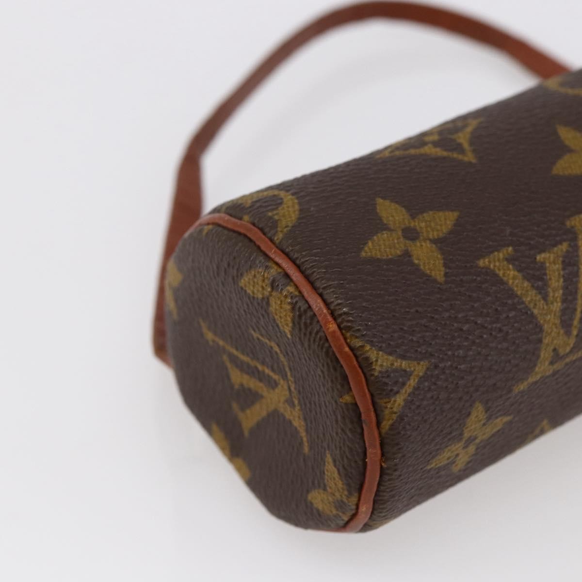 Louis Vuitton Papillon Pochette Monogram Canvas, BROWN, CANVAS, Clutche & pouche