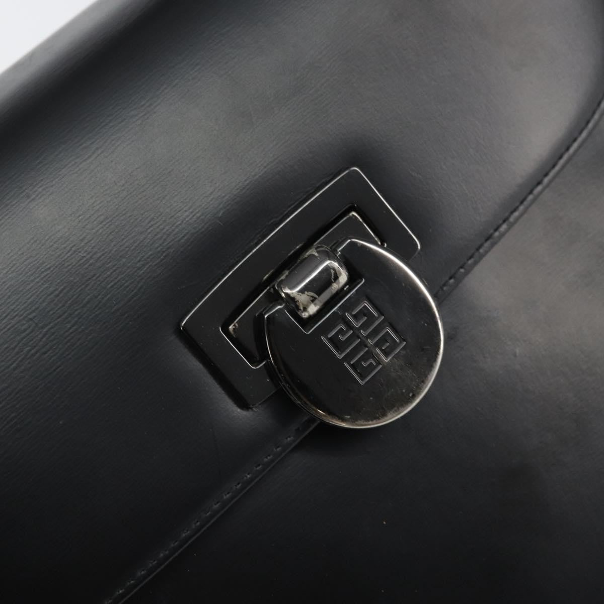 Givenchy Vintage 4G handbag Leather, BLACK, LEATHER, Handbag
