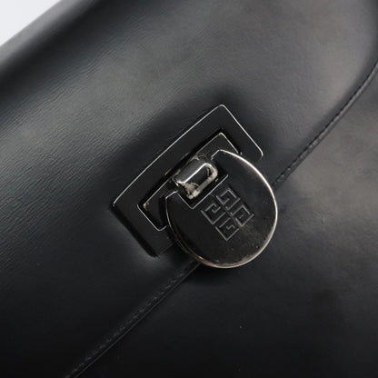 Givenchy Vintage 4G handbag Leather, BLACK, LEATHER, Handbag
