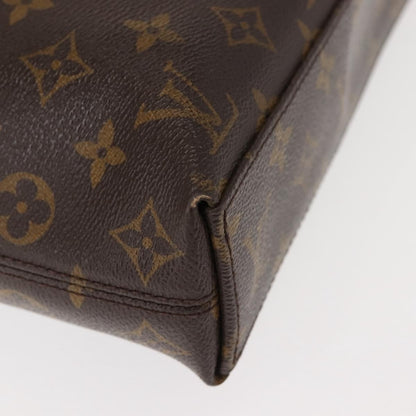 Louis Vuitton Porte-Documents Jour Bag Macassar Monogram Canvas, BROWN, CANVAS, Briefcase
