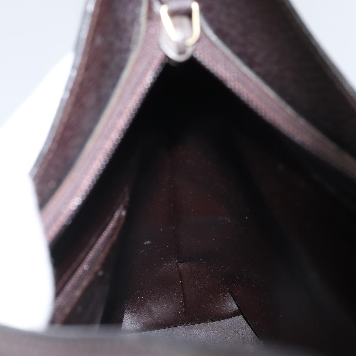 Gucci Vintage Bamboo Hobo Leather, BROWN, LEATHER, Shoulder bag