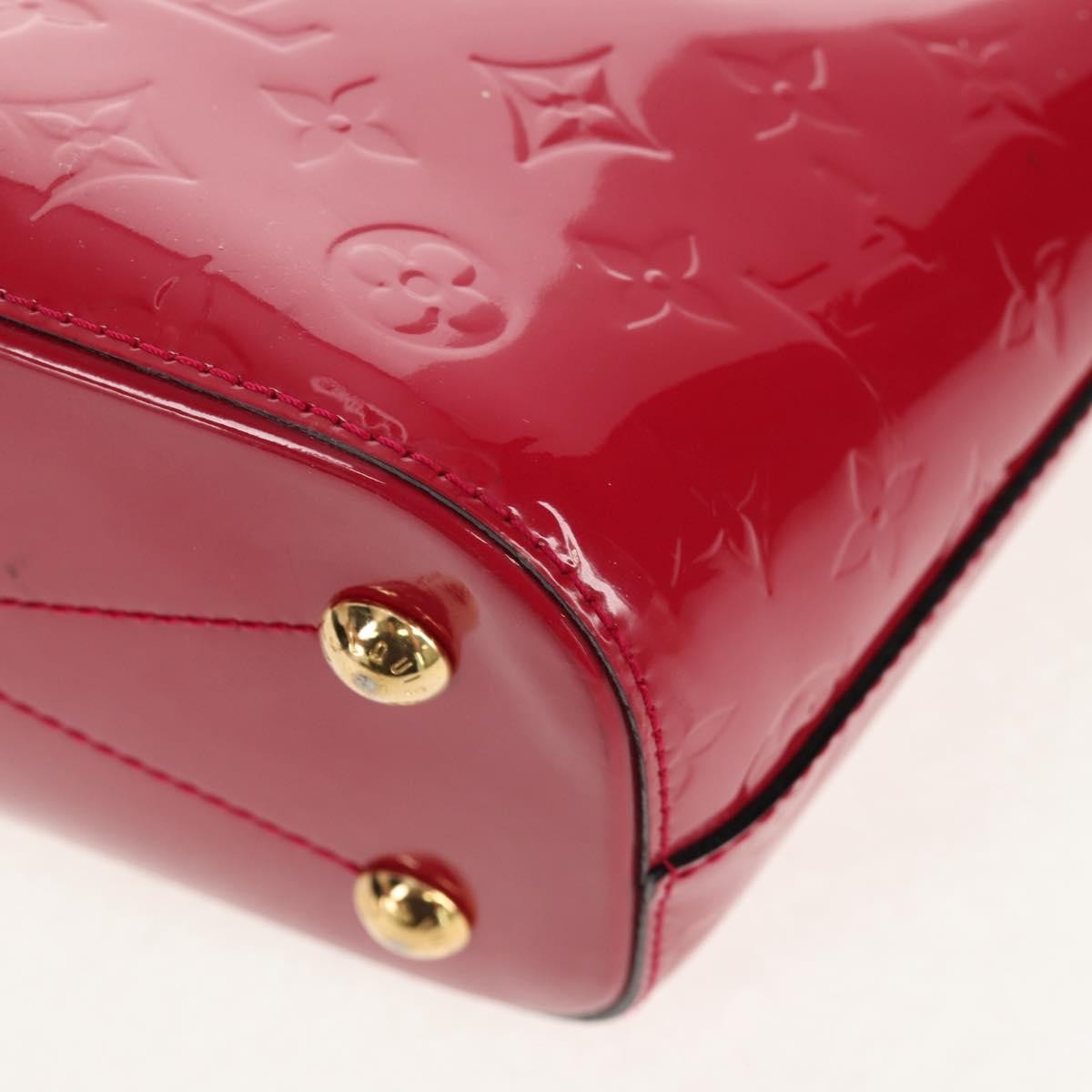 Louis Vuitton Montebello Handbag Monogram Vernis, PINK, PATENT_LEATHER, Handbag