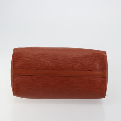 Louis Vuitton Speedy Handbag Epi Leather, Brown, Leather, Handbag