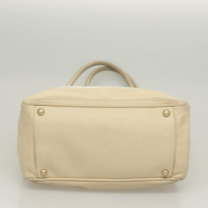 Chanel Camellia Tote Leather, BEIGE, LEATHER, Tote bag