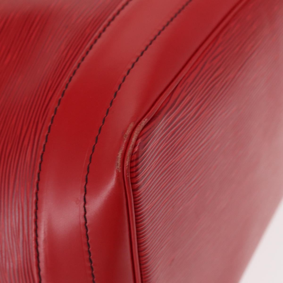Louis Vuitton Petit Noe NM Handbag Epi Leather, RED, LEATHER, Shoulder bag