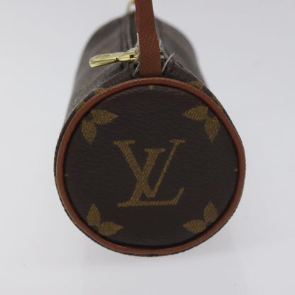 Louis Vuitton Papillon Pochette Monogram Canvas, BROWN, CANVAS, Handbag