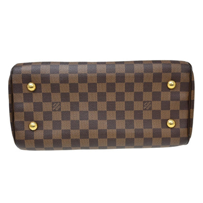 Louis Vuitton Duomo Boston Bag Damier, Brown, Canvas, Handbag
