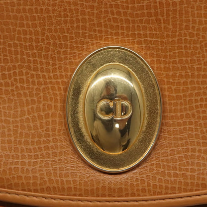 Christian Dior CD Shoulder bag Leather, BEIGE, LEATHER, Shoulder bag