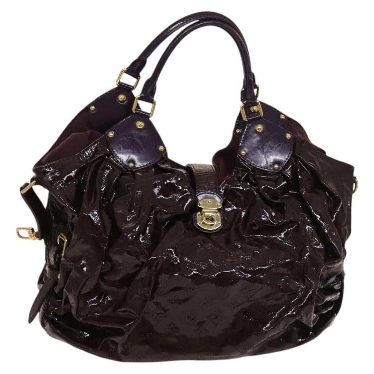 Louis Vuitton Surya Tote bag Mahina Patent Leather, PURPLE, PATENT_LEATHER, Tote bag
