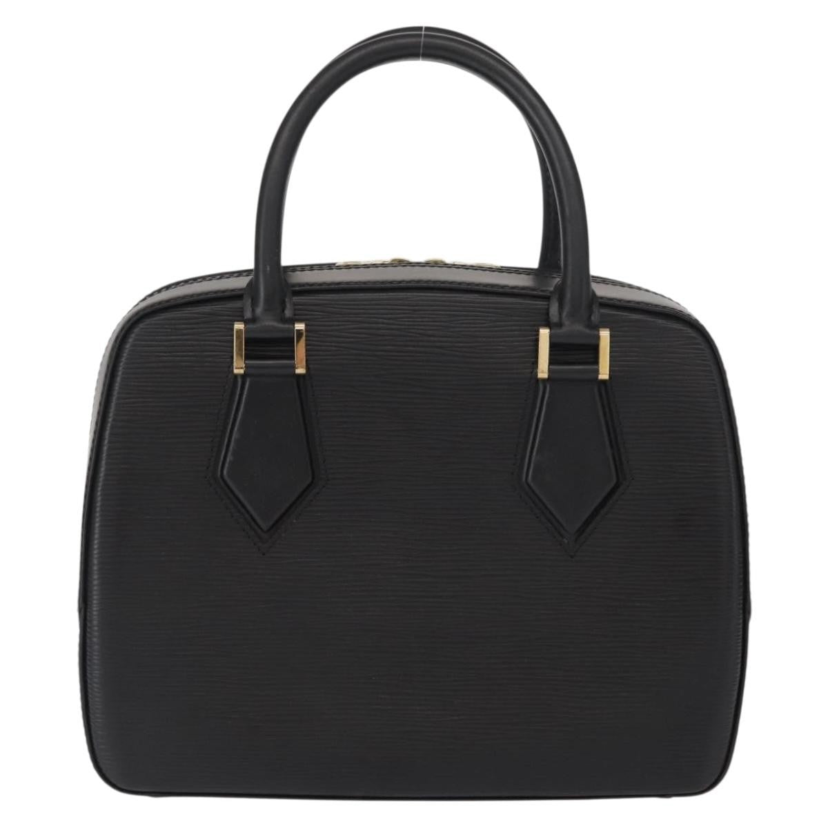 Louis Vuitton Sablons Handbag Epi Leather, Black, Leather, Handbag